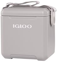 IGLOO 00032651 Tag Along Too Cooler, 14 Can Cooler, Plastic, Light Gray, 2 days Ice Retention