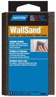 Norton WallSand 00941 Sanding Sponge, 4-7/8 in L, 2-7/8 in W, Fine, Medium