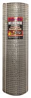 Jackson Wire 10 03 39 14 Welded Wire Fence, 100 ft L, 48 in H, 1 x 1 in Mesh, 14 Gauge, Galvanized