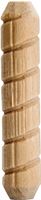 Waddell 778 Dowel Pin, 1/2 in Dia, 2 in L, Hardwood, Pack of 150