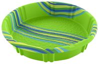 Gracious Living 1001-LIMEG-24 Pool, 46 in Dia, 3.9 in W, Round, Polyethylene, Green