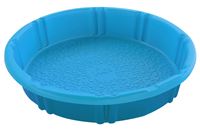 Gracious Living 1002-MAYBLUSZ-12 Pool, 60 in Dia, 100 gal Capacity, Round, Polyethylene, Blue