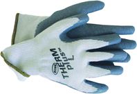 Boss plus 8435L Protective Gloves, Unisex, L, Knit Wrist Cuff, Acrylic Glove, Gray/White