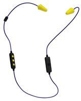 Plugfones LIBERATE 2.0 PL-UY Earphones, 4.1 Bluetooth, 23/26 dB SPL, Blue/Yellow