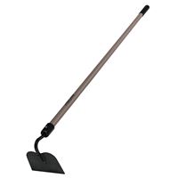 Landscapers Select 34466ATJ-FP Garden Hoes, 6 in W Blade, Steel Blade, Stamped Blade, Fiberglass Handle, Pack of 6