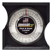 Johnson 750 Pitch and Slope Locator, 0 o 90 deg, ABS