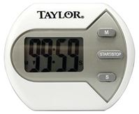 Taylor 5806 Timer, LCD Display, 99 min, White