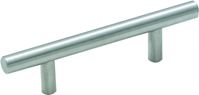 Amerock BP19010SS Cabinet Pull, 5-3/8 in L Handle, 1-17/50 in H Handle, 1-3/8 in Projection, Stainless Steel