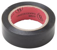 ProSource ET-303L Electrical Tape, 30 ft L, 0.75 in W, PVC Backing, Black, Pack of 48