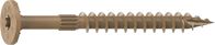 Camo 0360170 Structural Screw, 1/4 in Thread, 3 in L, Flat Head, Star Drive, Sharp Point, PROTECH Ultra 4 Coated, 10