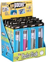 GetPower GP-DIS-PICSTICK Bluetooth Photo Sticks, Foldable, Black/Blue/Gray/Pink