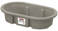 Behlen Country 52110047GT Farm Stock Tank, Round, 50 gal Capacity, Polyurethane, Granite Tan