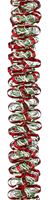 Holidaytrims 3786450 Garland, 12 ft L, PVC, Green/Red/Snow White, Indoor, Pack of 12
