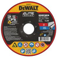 DeWALT DWA8951F Cut-Off Wheel, 4-1/2 in Dia, 0.045 in Thick, 7/8 in Arbor, Aluminum Oxide Abrasive