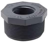 Lasco 839249BC Reducing Bushing, 2 x 1 in, MIP x Female, PVC, SCH 80 Schedule