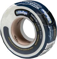 Adfors FibaTape FDW8660-U Standard Drywall Tape, 150 ft L, 1-7/8 in W, White