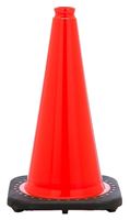 JBC Revolution RS RS45015C Traffic Safety Cone, 18 in H Cone, PVC Cone, Fluorescent Orange Cone