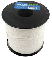 BARON 55701 Cord, 5/32 in Dia, 200 ft L, #5, 105 lb Working Load, Nylon/Poly, White