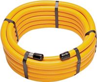 Pro-Flex PFCT-1225 Flexible Hose, 1/2 in, Stainless Steel, Yellow, 25 ft L