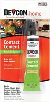 Devcon 18045 Contact Cement, Liquid, Hydrocarbon, Amber, 1 oz, Tube