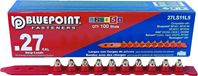 Blue Point Fasteners 27LS11L5 Low Velocity Load, 0.27 Caliber, Power Level: #5, Red Code, 6.8 mm Dia, 11 mm L, Pack of 100