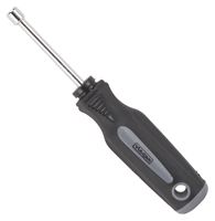 Vulcan MC-SD31 Nut Driver, 3/6 in Drive, 7 in OAL, Cushion-Grip Handle, Gray and Black Handle, 3 in L Shank