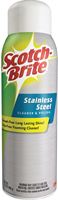 Scotch-Brite 7966HCD-SB1 Cleaner and Polish, 17.5 oz Aerosol Can, Liquid, Citrus, White