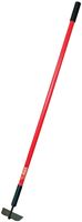 BULLY Tools 92353 Garden Hoe, 6-1/2 in W Blade, 4-3/4 in L Blade, Steel Blade, Extra Thick Blade, Fiberglass Handle