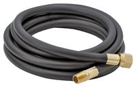 Bayou Classic 7908 LPG Hose, 1/4 in ID, 8 ft L, MNPT x FNPT Flare Swivel, Thermoplastic