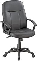 Simple Spaces CYE43 Adjustable Office Chair, 25.2 in W, 26.5 in D, 40.25 to 44 in H, Polypropylene Frame