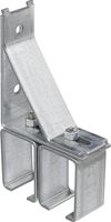 National Hardware N104-414 Box Rail Bracket, Steel, Galvanized, Pack of 2