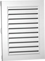 Canplas 626080-00 Gable Vent, 17.24 in L, 23-1/4 in W, Polypropylene, White