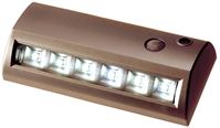 Light It 20032-307 Motion Activated Path Light, AA Battery, 6-Lamp, LED Lamp, 42 Lumens, 7000 K Color Temp, Plastic