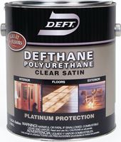 PPG Defthane 026-01 Polyurethane, Liquid, Amber, 1 gal, Can, Pack of 4
