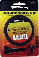 Forney 71798 Cut-Off Wheel Kit, 3 in Dia