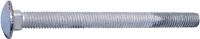 Midwest Fastener 05527 Carriage Bolt, 1/2-13 in Thread, NC Thread, 6 in OAL, 2 Grade