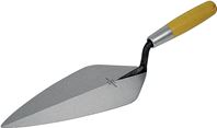 Marshalltown 33 11 Brick Trowel, 11 in L Blade, 4-7/8 in W Blade, Steel Blade, Wood Handle