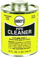 Harvey 019130-12 Pipe Cleaner, Liquid, Clear, 32 oz Can