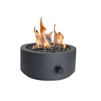 Seasonal Trends 52070 Umbrella Hole Tabletop Fire Bowl, 10 in OAW, 10 in OAD, 4.17 in OAH, Round, Propane