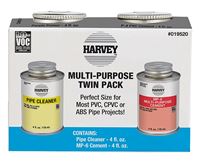 Harvey 019520 All-Purpose Pipe Cleaner, Liquid, Clear, 4 oz Box