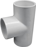 IPEX 035781 Tee, 2-1/2 in, Socket, PVC, White, SCH 40 Schedule, 300 psi Pressure