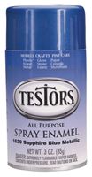 Testors 1639T Craft Spray Paint, Metallic, Flake Blue, 3 oz