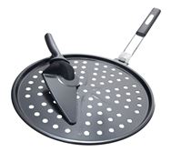 GrillPro 98140 Pizza Grill Pan, 12 in Dia