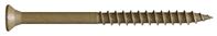 Camo 0356154 Deck Screw, #9 Thread, 2-1/2 in L, Bugle Head, Star Drive, Type 17 Slash Point, Carbon Steel, 350/PK