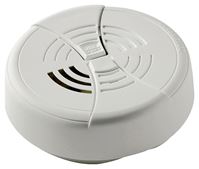 BRK FG250B Smoke Alarm, 9 V, Ionization Sensor, 85 dB, Ceiling, Wall Mounting, White