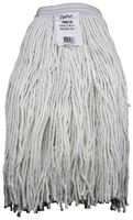 Zephyr Z-Ray 10624 Wet Mop Head, 24 oz Capacity, 1-1/4 in Headband, Rayon