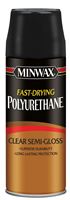 Minwax 33055000 Polyurethane, Semi-Gloss, Liquid, Clear, 11.5 oz, Aerosol Can