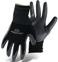 Boss GRIP Series 8422M Gloves, M, Knit Wrist Cuff, Latex Coating, Cotton/Polyester/Rubber Glove, Blue/Gray