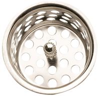 Plumb Pak PP820-30 Basket Strainer with Post, 1-1/2 in Dia, Chrome, For: Sink