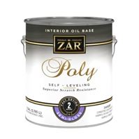 ZAR 33013 Polyurethane, Semi-Gloss, Liquid, Clear, 1 gal, Can, Pack of 2